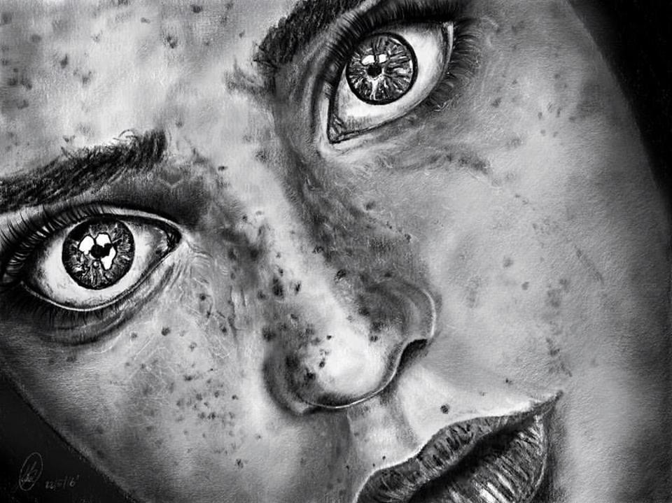 My rendition of one of Christina Papagianni's work
